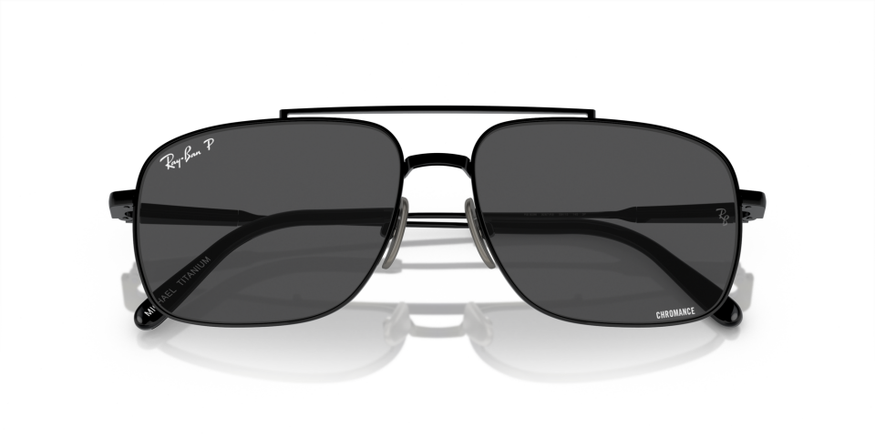 Ray-Ban 0RB8096 9267K8 59-15 Polarize Tıtanıum Erkek Güneş Gözlüğü