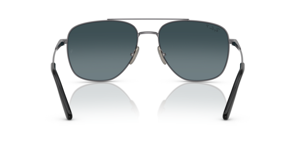 Ray-Ban 0RB8097 165/S3 59-17 Polarize Tıtanıum Erkek Güneş Gözlüğü