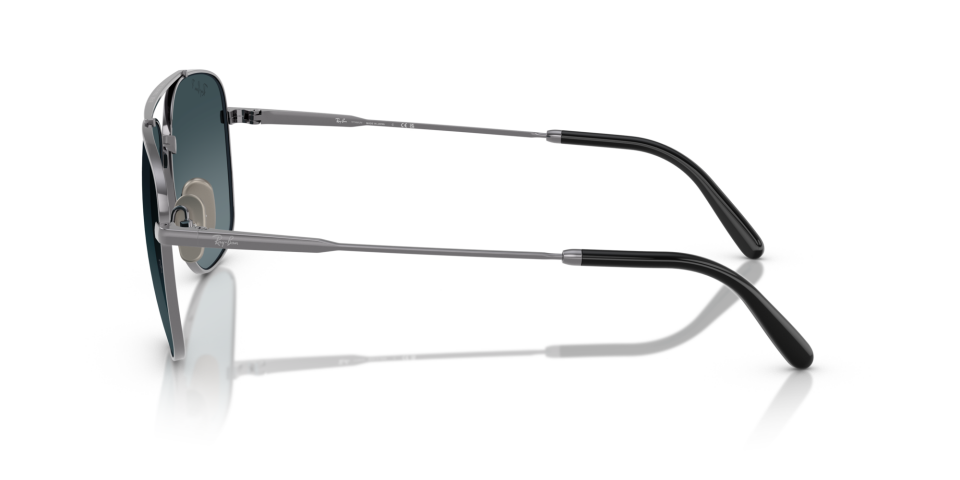 Ray-Ban 0RB8097 165/S3 59-17 Polarize Tıtanıum Erkek Güneş Gözlüğü