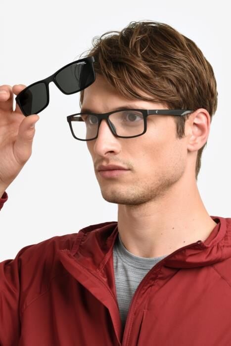 Carrera 8065/CS 003 55-16 Polarize Klipsli Erkek Güneş Gözlüğü