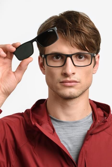 Carrera 8065/CS 003 55-16 Polarize Klipsli Erkek Güneş Gözlüğü