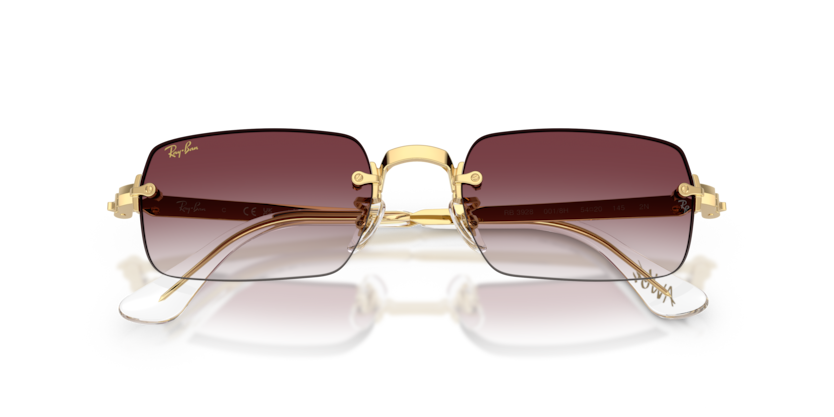 Ray-Ban 0RB3928 001/8H 54-20 Çerçevesiz Unisex Güneş Gözlüğü