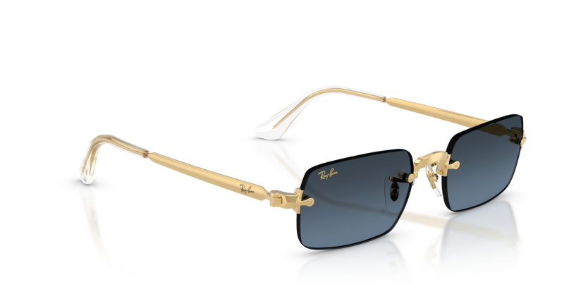 Ray-Ban 0RB3928 001/S2 54-20 Çerçevesiz Unisex Güneş Gözlüğü