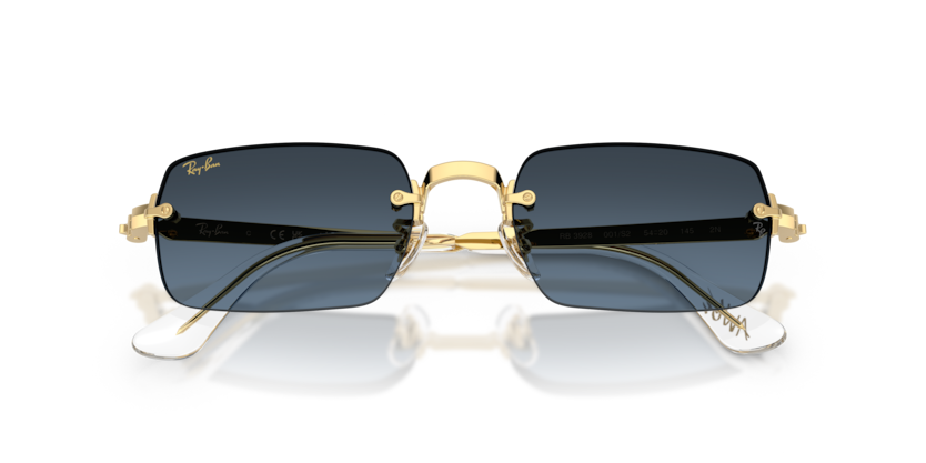 Ray-Ban 0RB3928 001/S2 54-20 Çerçevesiz Unisex Güneş Gözlüğü