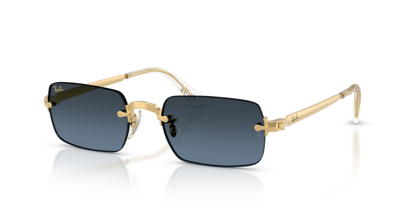 Ray-Ban 0RB3928 001/S2 54-20 Çerçevesiz Unisex Güneş Gözlüğü