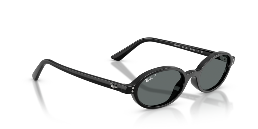 Ray-Ban 0RB4472 667781 51-20 Polarize Unisex Oval Güneş Gözlüğü