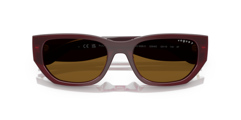 Vogue 0VO5586S 328483 53-19 Polarize Güneş Gözlüğü