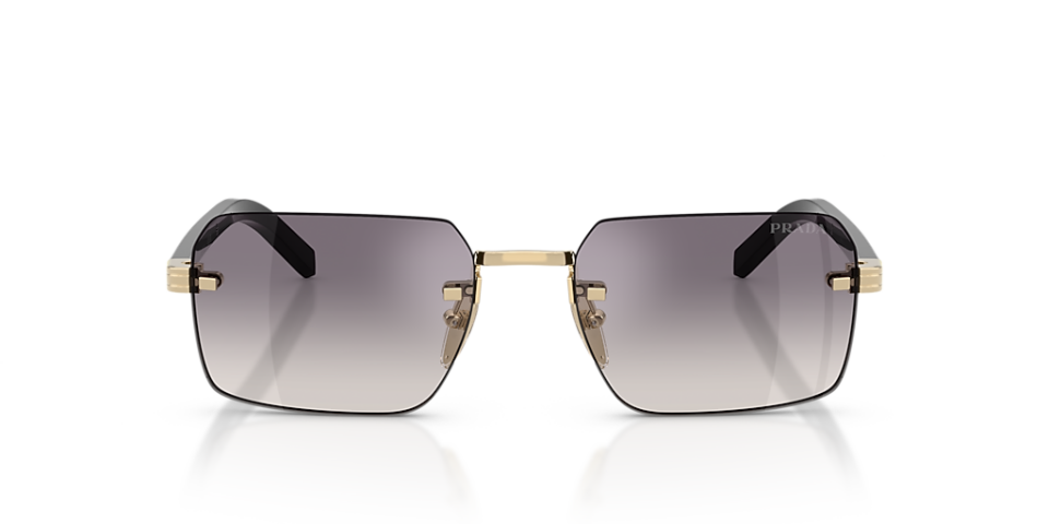 Prada 0PR D55S ZVN60W 55-19 Çerçevesiz Unisex Güneş Gözlüğü