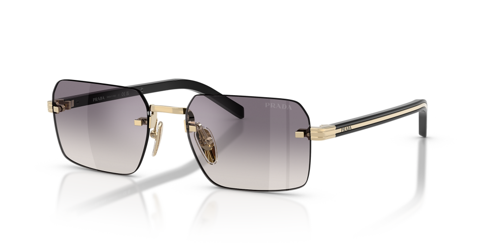 Prada 0PR D55S ZVN60W 55-19 Çerçevesiz Unisex Güneş Gözlüğü