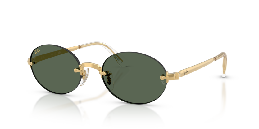 Ray-Ban 0RB3929 001/71 54-20 Çerçevesiz Oval Güneş Gözlüğü