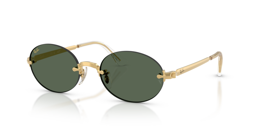 Ray-Ban 0RB3929 001/71 54-20 Çerçevesiz Oval Güneş Gözlüğü