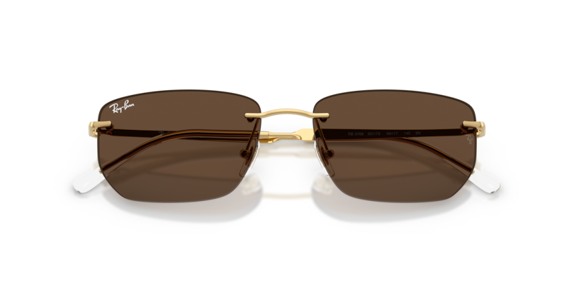 RayBan 3768 001/73 56-17 Unisex Çerçevesiz Güneş Gözlüğü