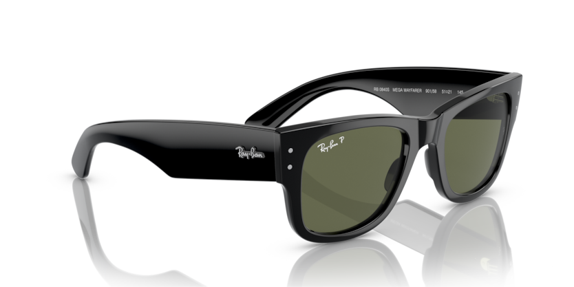 RayBan 0840s 901/58 51-21 Megawayferer Unisex Polarize Güneş Gözlüğü