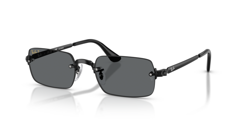 Ray-Ban RB3928 002/81 54-20 Polarize Dikdörtgen Metal Unisex Güneş Gözlüğü