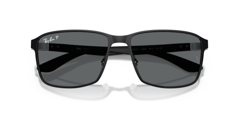 Ray-Ban RB3721 002/B1 59 Polarize Erkek Güneş Gözlüğü