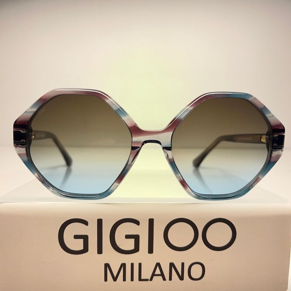 Gigi OO Milano GG329 C4 52-19 Desenli Kadın Güneş Gözlüğü