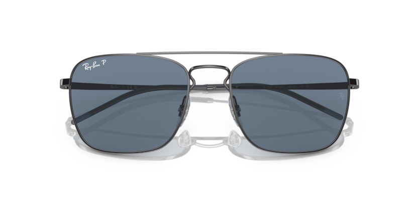 RAY-BAN 3588 92492V 55-19 erkek POLARİZE GÜNEŞ GÖZLÜĞÜ