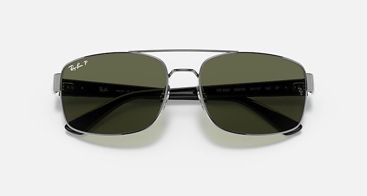 RAY-BAN 0RB3687 004/58 61-19 Polarize Erkek Güneş Gözlüğü