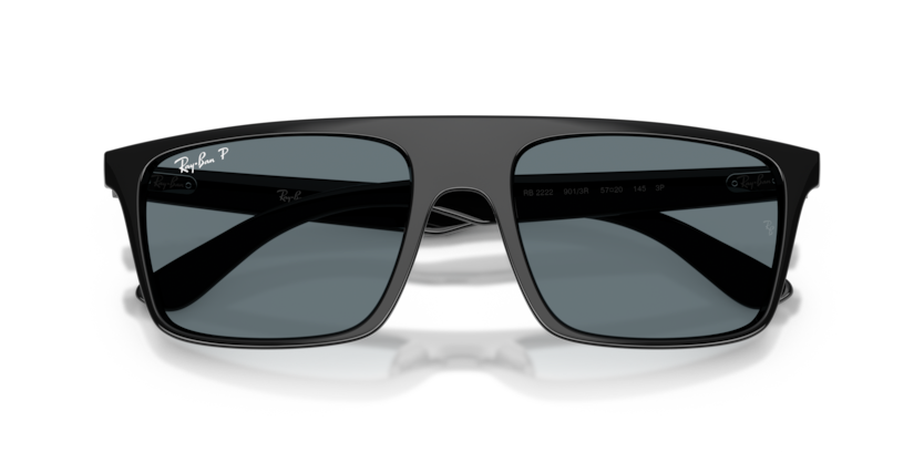 Ray-Ban 0RB2222 901/3R 55-20 Polarize Erkek Güneş Gözlüğü