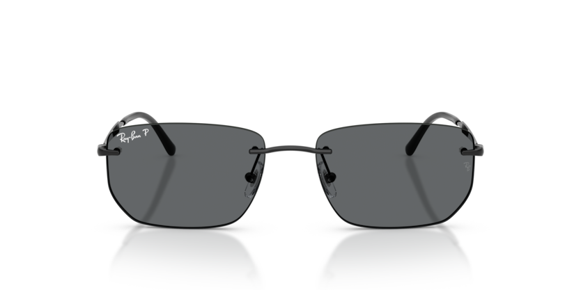 Ray-Ban 0RB3768 002/81 56-17 Çerçevesiz Polarize Güneş Gözlüğü