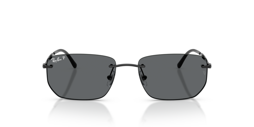 Ray-Ban 0RB3768 002/81 56-17 Çerçevesiz Polarize Güneş Gözlüğü