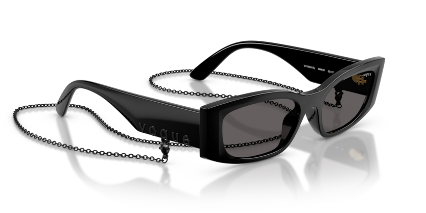 Vogue 0VO5655SU W44/87 53-17 Zincir Aksesuarlı Kadın Güneş Gözlüğü