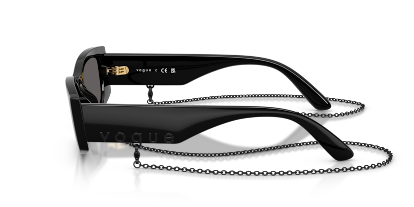 Vogue 0VO5655SU W44/87 53-17 Zincir Aksesuarlı Kadın Güneş Gözlüğü