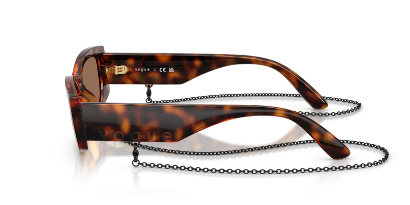 Vogue 0VO5655SU W65673 53-17 Zincir Aksesuarlı Kadın Güneş Gözlüğü