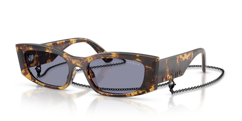Vogue 0VO5655SU 3179/1 53-17 Zincir Aksesuarlı Kadın Güneş Gözlüğü