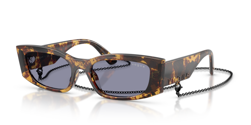 Vogue 0VO5655SU 3179/1 53-17 Zincir Aksesuarlı Kadın Güneş Gözlüğü