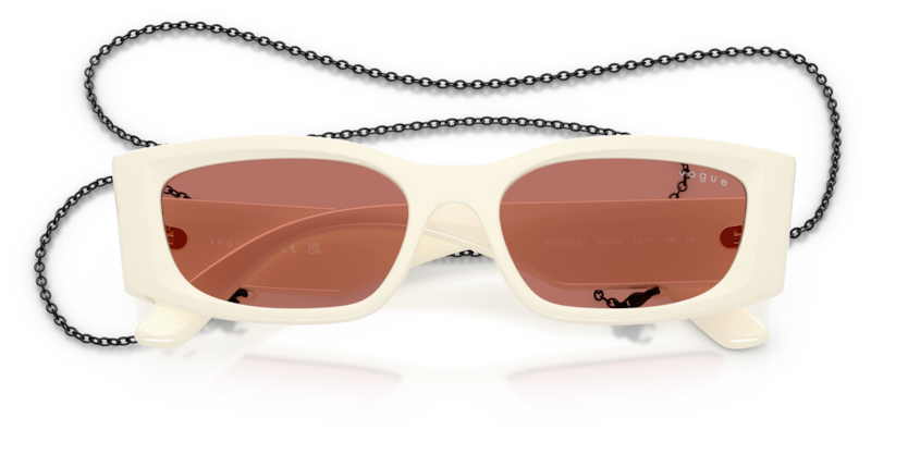 Vogue 0VO5655SU 323975 53-17 Zincir Aksesuarlı Kadın Güneş Gözlüğü