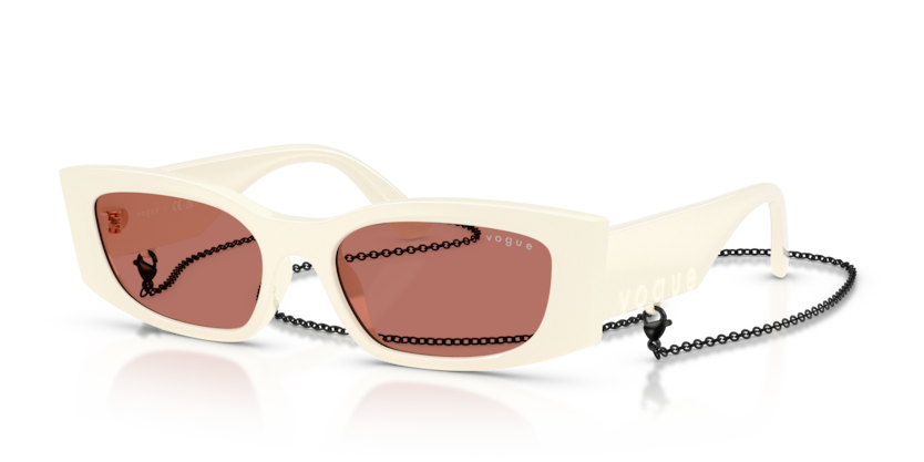 Vogue 0VO5655SU 323975 53-17 Zincir Aksesuarlı Kadın Güneş Gözlüğü