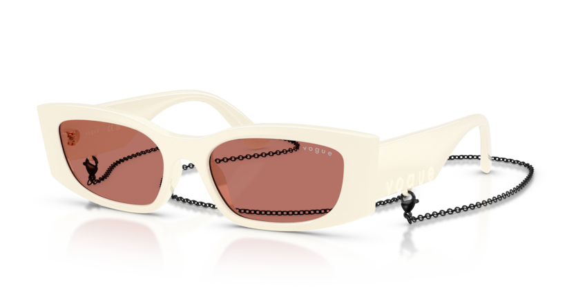 Vogue 0VO5655SU 323975 53-17 Zincir Aksesuarlı Kadın Güneş Gözlüğü